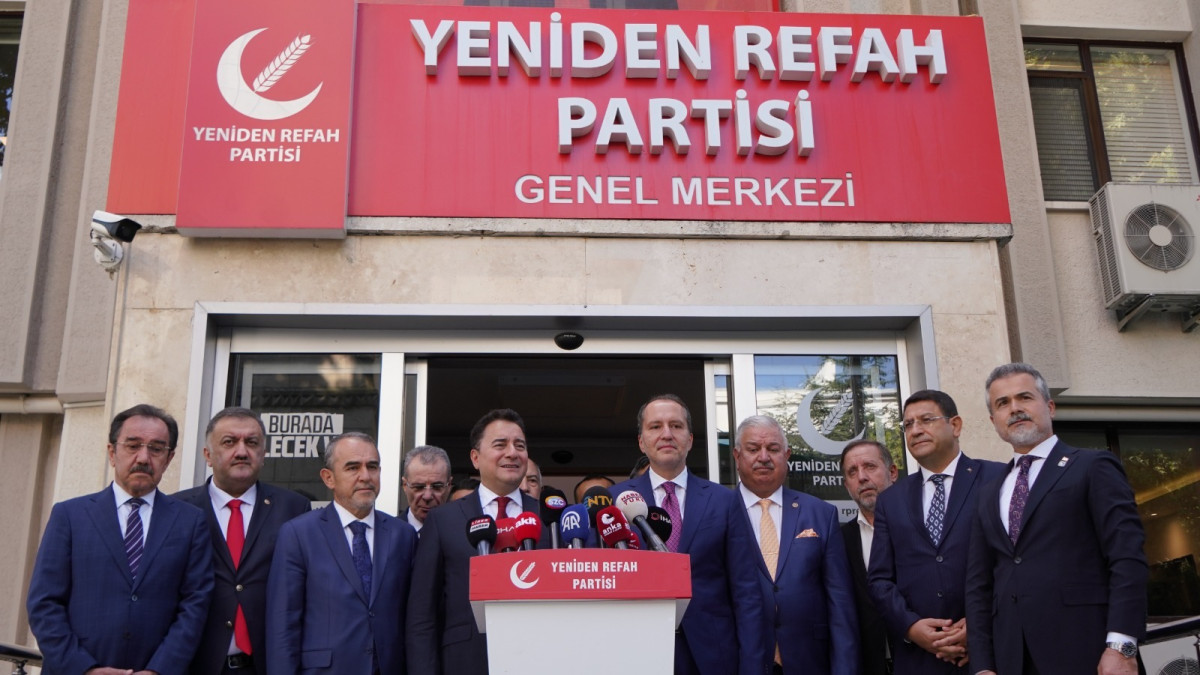 Ali Babacan Yeniden Refah Partisi lideri Fatih Erbakan’ı ziyaret etti